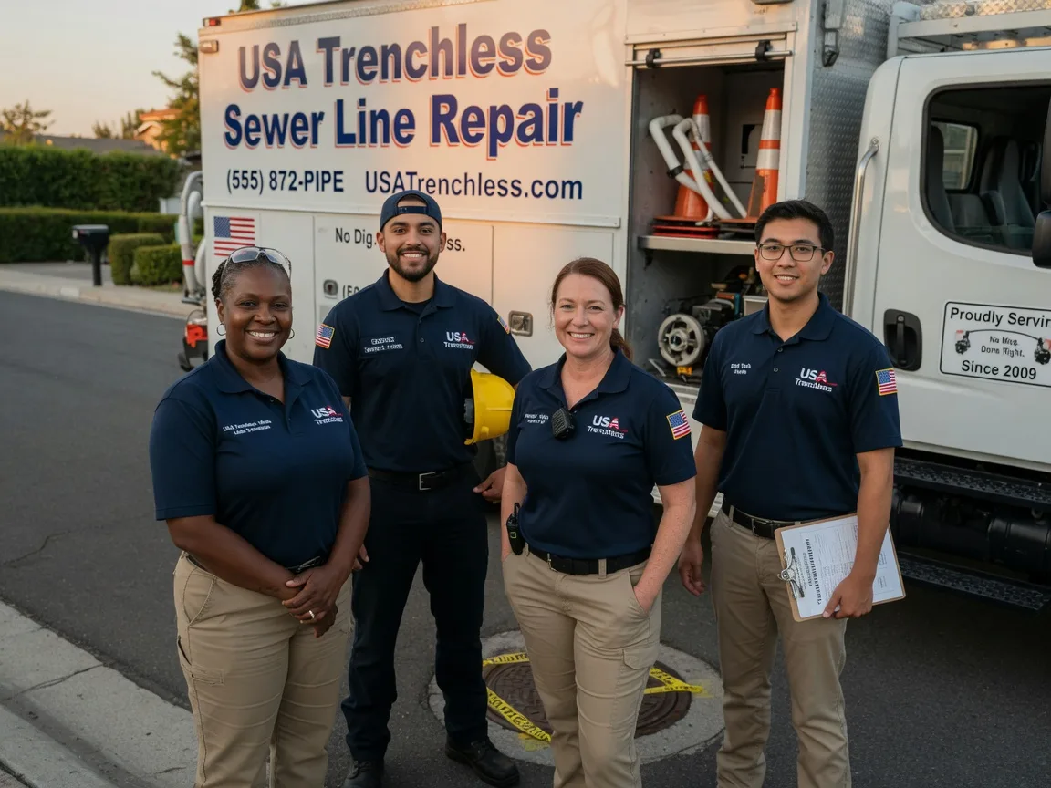 Sewer Line Repair company in Streetman, TX